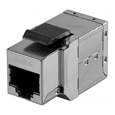 Accessoire de connexion cuc keystone modul rj45 buchse cat 5e blindé 17.1x35.4 mm
