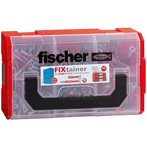 fischer 539867 Taco de expansión gris para hormigón 210 piezas