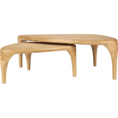 Table basse design, Tables basses Isla Zuiver Bois en Wood, Zuiver (1/5)