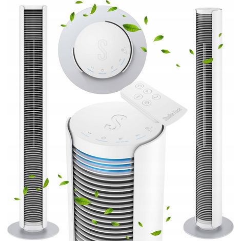 PETER STADLER FORM VENTILATORE A COLONNA DA PAVIMENTO SILENZIOSO 60W BIANCO (1/5)