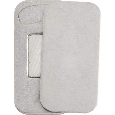 Lot de 5 fermetures magnétiques en acier inoxydable pour portes (1/5)