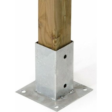 VERDELOOK PIASTRA DI FISSAGGIO PER PALI IN LEGNO 91x91x150CM
