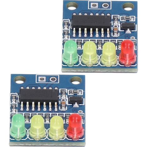 2 pièces indicateur de niveau de batterie module testeur de capacité carte 4 phases 12V avec 4 LED (1/5)