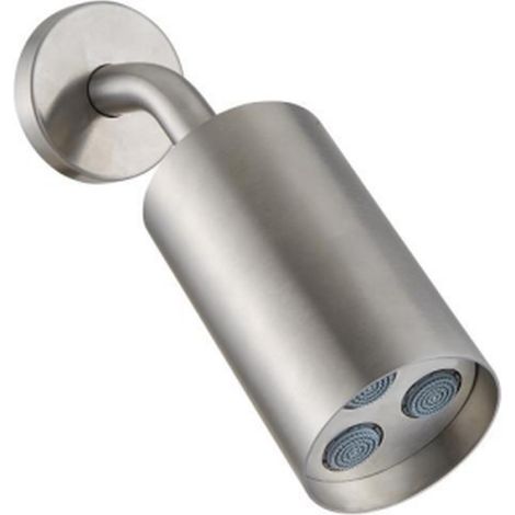 Wandmontierter Duschkopf aus Edelstahl AISI 316L in Chromoptik – Idral Z84NX-02000 (1/5)