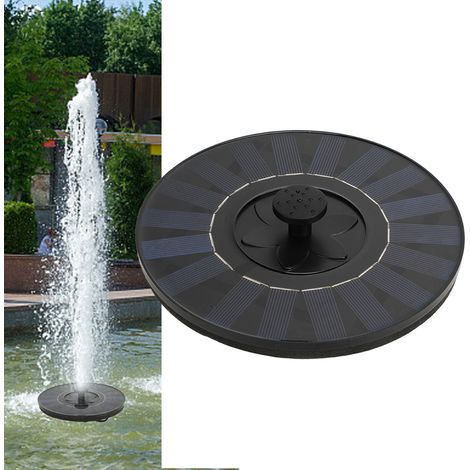 Solarbrunnen in Form eines Lotusblatts (1/5)