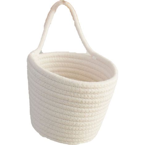 Paniers muraux suspendus ronds de cuisine, panier à-Blanc (1/5)