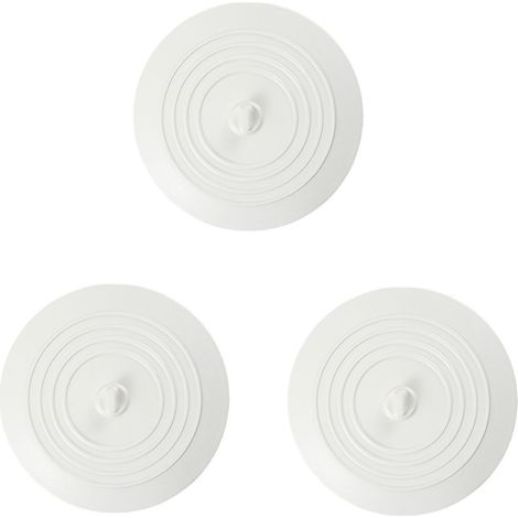 Bouchon De Vidange En Silicone - 15,3 Cm - Pour Baignoire Lavabo Cuisine Salle De Bain Buanderie - 1 Pièce (1/5)