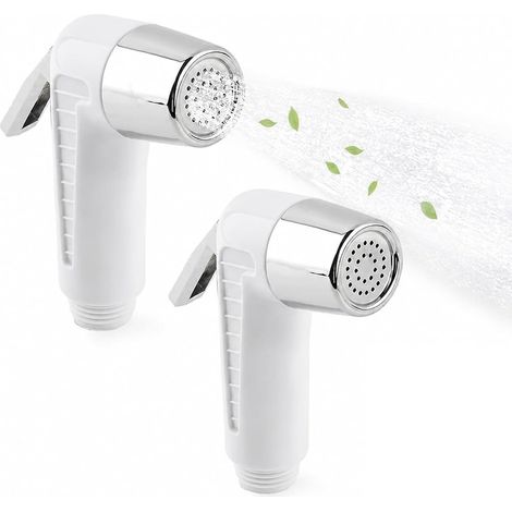 2 Douches Bateau/Douchettes Camping-Car avec Bouton - Pomme de Douche économique et résistante, Design Haute Pression pour Un Nettoyage Efficace (1/5)