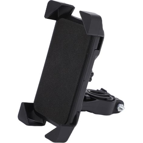 Support téléphone vélo rotatif 360° pour livreurs à moto, fixation guidage GPS pour smartphone. (1/5)