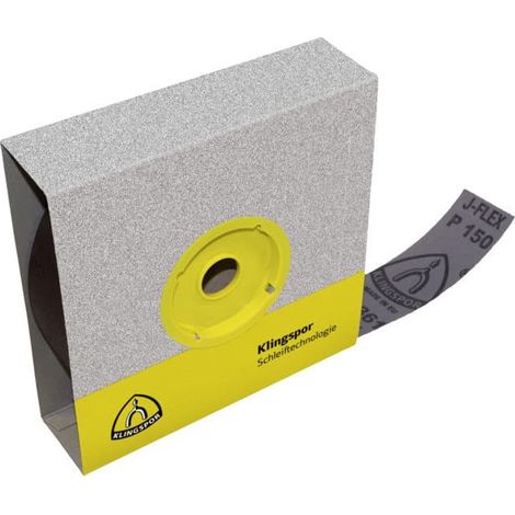 KLINGSPOR Schleifgeweberolle KL 361 JF 50 m x 50 mm Körnung 80 - 3852