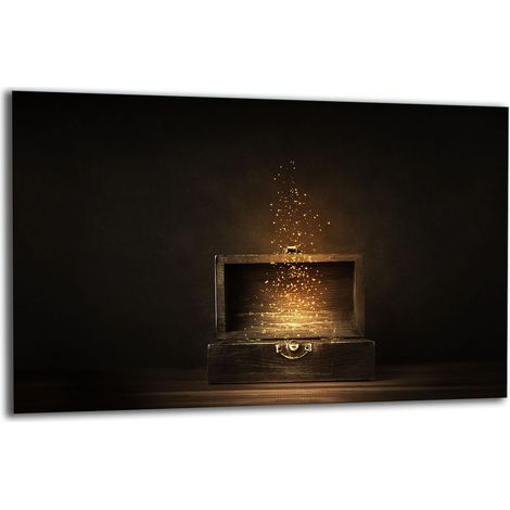 PLAQUE DE PROTECTION EN VERRE POUR CUISINIÈRE 80x52 NOIRE (1/5)