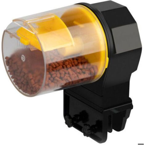 Distributeur de nourriture pour poissons - Distributeur automatique de nourriture pour poissons, minuteur d'alimentation pour aqu (1/5)