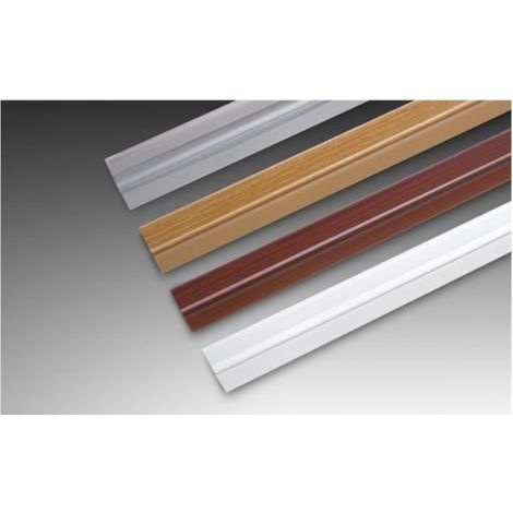 Burlete bajo puerta con goma flexible blanco 2155-2 inofix (1/3)