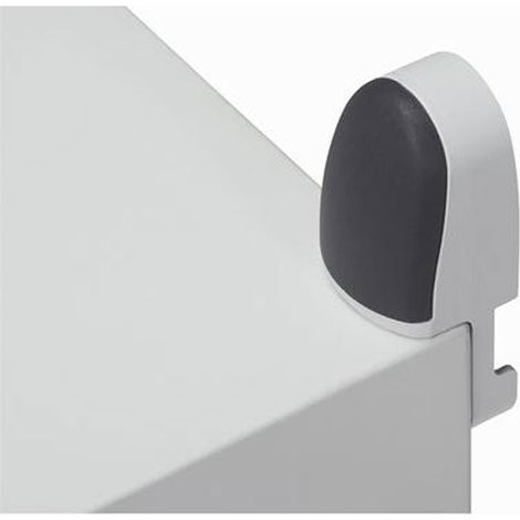 Jeu 4 pattes fixation murale coffret Marina hauteur 400mm à 1200mm 150kg max (1/2)