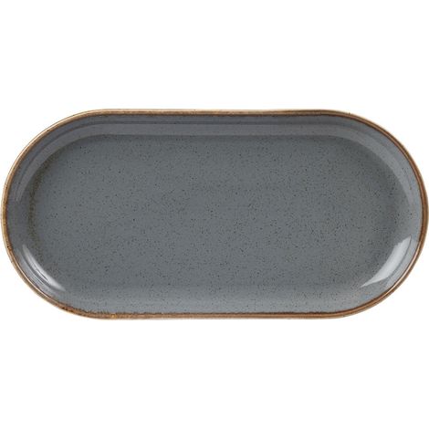 Plat ovale en pierre - 300x150mm - Finedine (1/5)