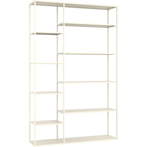 Estantería de metal 189cm blanca ELISABETH (1/4)