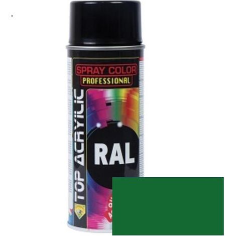 TOP ACRYLIC spray acrílico mate. ral 6002. aerosol. 400ml - top acrylic