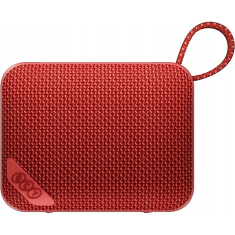 Altoparlante wireless portatile QCY SP2 Bluetooth 5.3 con LED, IPX7, 5W, rosso. (1/5)