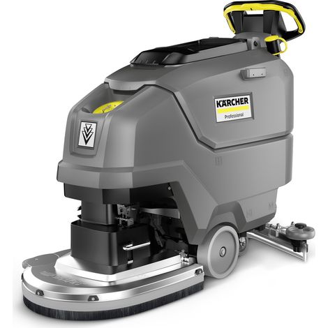 KARCHER Autolaveuse BD 50 55 C Classic Bp Pack 115 Ah 11270610, Reservoir d'Eau Propre de 55 l et d'Eau Sale de 55 l, Autonomie de 3 h, Garantie 2 ans