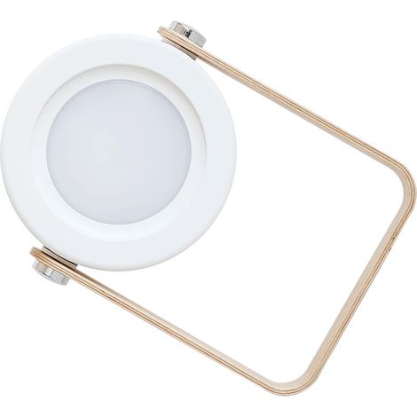Faltbare und teleskopierbare LED-Nachtlichtlaterne, USB-Tischleuchte für den Außenbereich, 3D-Geschenk für Kinder, elegant, weiß (1/5)