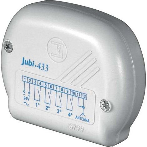 FADINI JUBI 433/1 R 4330L Ricevente Ricevitore Radio Da Esterno MHz 433,92