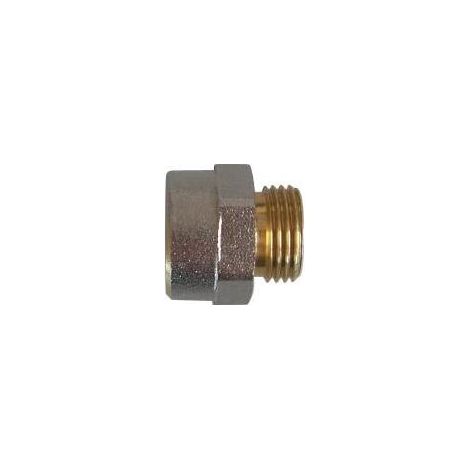 Herz Kunststoffrohrnippel Fig.6265(01) 1/2' 1626501 (1/2)