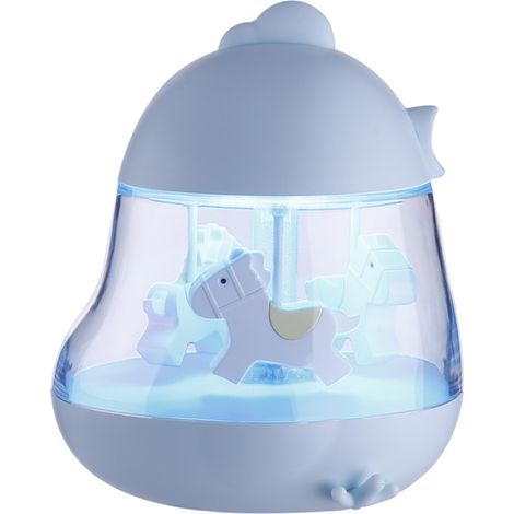 Veilleuse musicale boîte à musique LED couleurs changeantes USB, lampe romantique pour enfants bébés femmes, cadeau anniversaire fête ornement (1/5)
