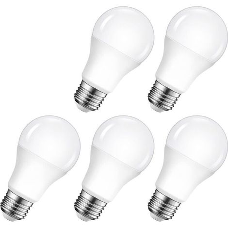 Lampe LED à vis E27 15W, ampoule GLS à économie d'énergie Edison, blanc froid 6500K, lampe Non variable, 5 pièces