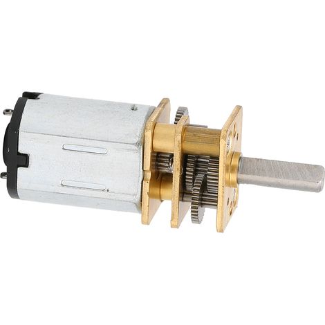 Moteur à engrenages réducteur 12FN20 DC6V 200 tr/min, mini moteur CC en acier inoxydable (1/5)