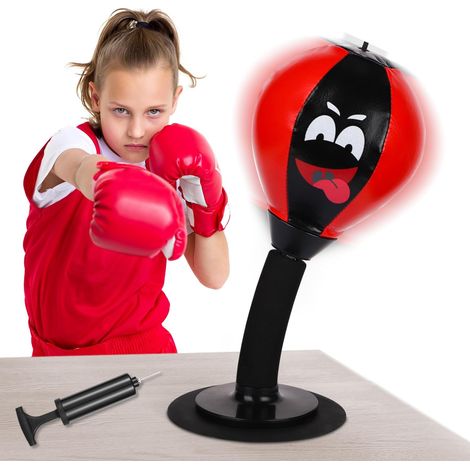 Sac de Frappe de Bureau avec Ventouse, Sac de Frappe Anti-Stress, Sac de Frappe Amusant pour Enfants, Adultes, collègues, Amis, Bureau (1/5)
