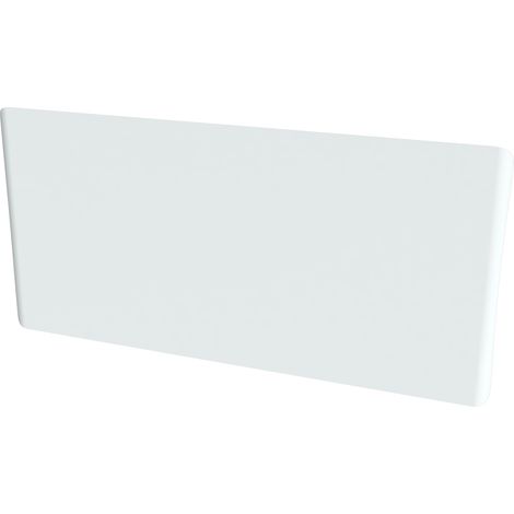 Carrera – Radiateur à inertie céramique blanc 2000W – Design horizontal – Chaleur douce et constante – Thermostat électronique digital