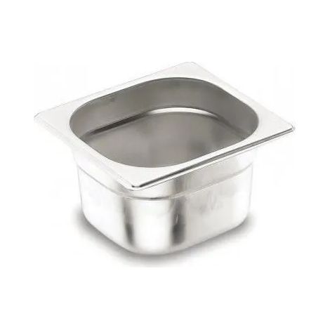 Contenitore acciaio inox Lacor 66610 capacità 1,6 l impilabile microonde