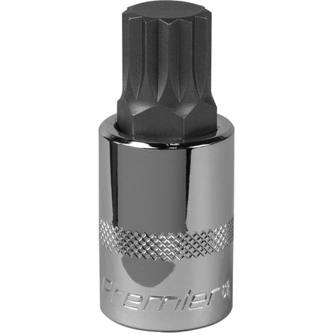 Sealey SBS019 Premier Spline Socket Bit 1/2""Sq Drive M18