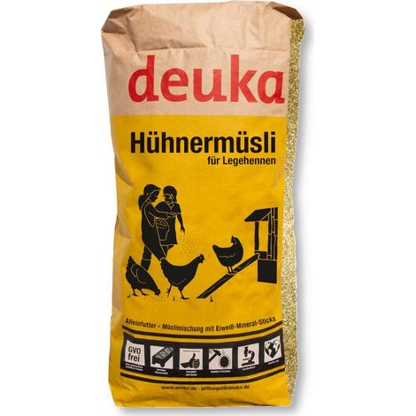 Deuka Hühnermüsli 20 kg Vollnahrung Legehennenfutter Geflügelfutter Hühnerfutter