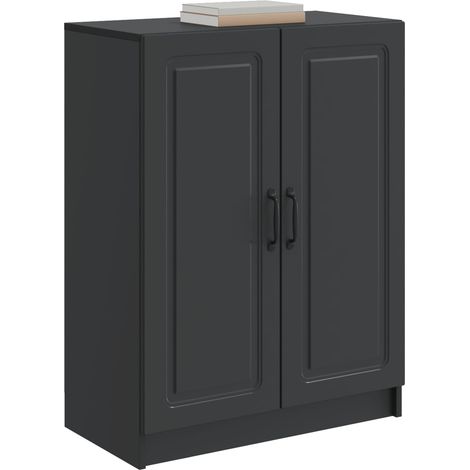 Maison La Vie - Buffet Salon Moderne - Meuble de rangement - Noir 66 x 34,5 x 87 cm Bois d'ingénierie bu4924 (1/5)