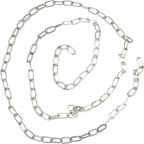 Zinc Plated Chain 4mm x 2.5m - Max Load 120kg (1/3)