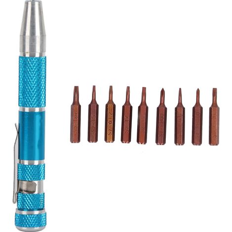 d embouts de tournevis portables de type stylo avec 9 (1/5)
