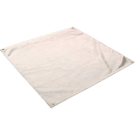 Tapis carré pour foyer extérieur (30 x 30 cm), coussin pour foyer extérieur, tapis de sol