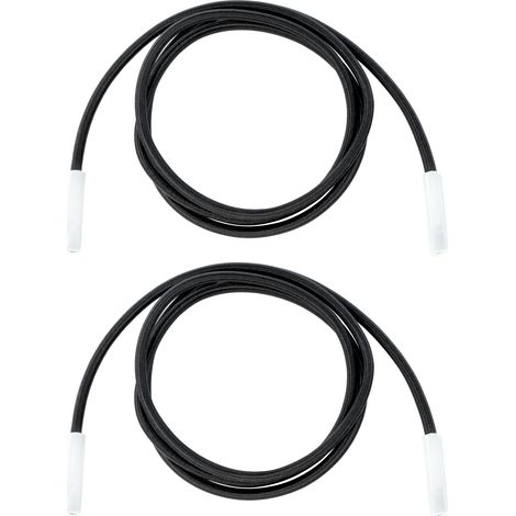 Tendeur sandow 1,50m avec embouts plastiques basculants – Imputrescible et traité anti UV – Lot de 2 pièces pour bâche de piscine – Poolco