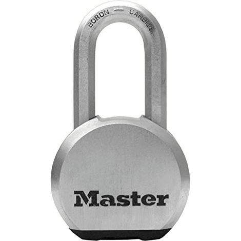 MASTER LOCK Lucchetto ad Alta Sicurezza [Chiave] [Alluminio Massiccio] [Esterno] M930EURDLH - Ideale per Portali, Garage, Sconto (1/4)