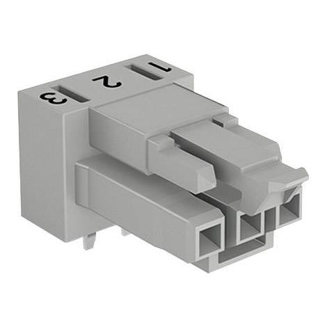 WAGO 890-854/011-000 Connecteur d'alimentation WINSTA MINI embase femelle horizontale Nombre total de pôles: 3 16 A gris 1 pc(s) Y730253 (1/2)