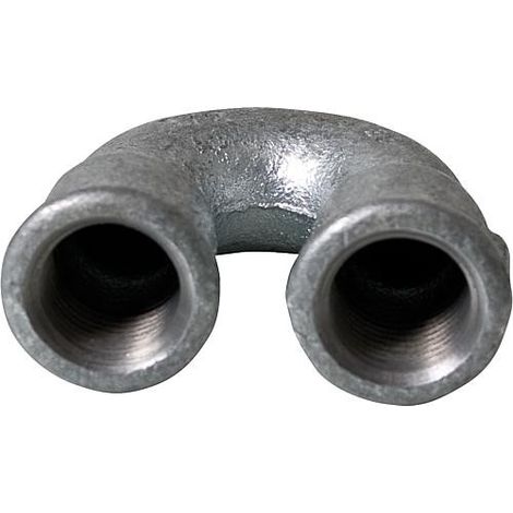 Raccord en fonte malleable galva Nr.60 Raccord en S fem/fem diam. 2" (1/3)