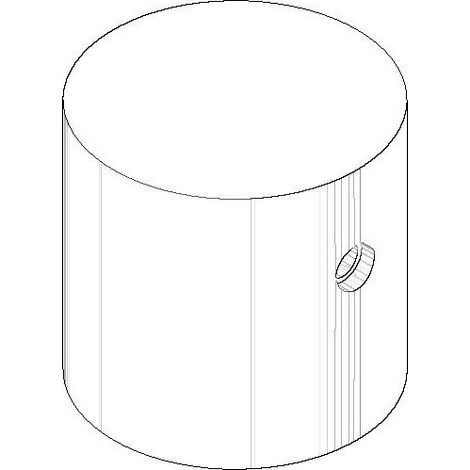 Dornbracht Griff Hebel, 26x25mm, Chrom, 092088042-00