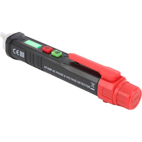 Testeur électrique HT100P, plage précise, séquence de phases automatique, détecteur Intelligent de rotation de moteur AC triphasé (1/5)