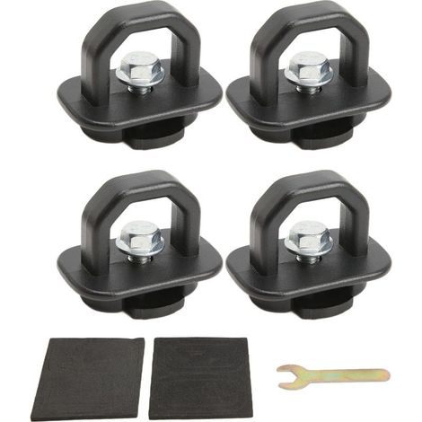 AKLOSIPY 4pcs Tie Rétractable N sur Le Lit de Camion W pour / - Solution de Remplacement Facile et SE C. (1/5)
