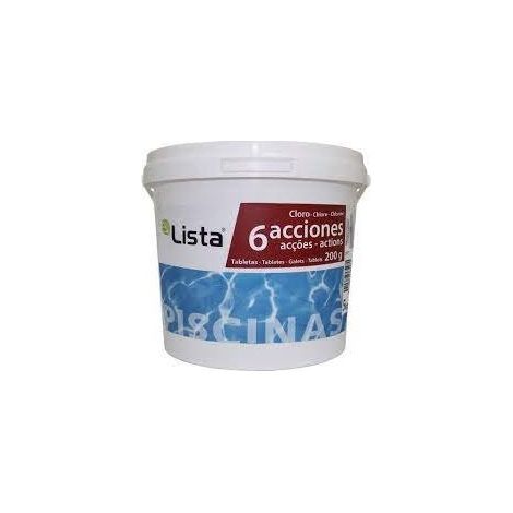 CLORO 6 ACCIONES LISTA 5KGS -  PQS