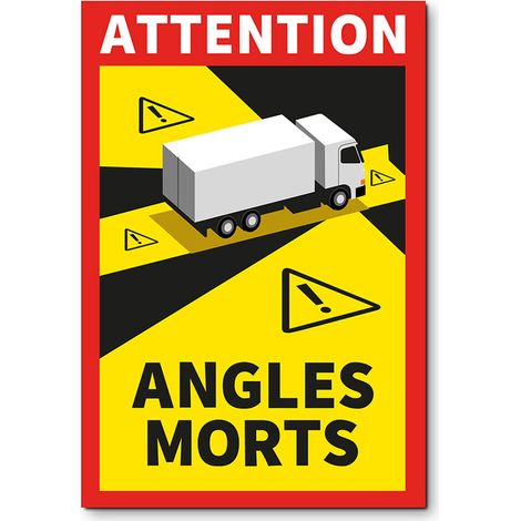 EDM Adesivi Angles Morts Truck 3 Unità 17 x 25 cm (1/5)