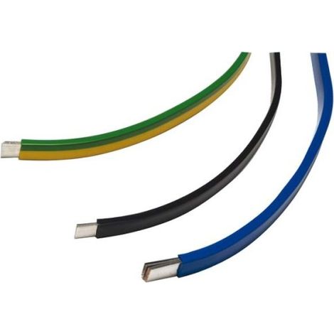 Feuillard étamé 250A 6x16x0,8mm noir 000081310 EATON CU BAND6X16X0,8 BK