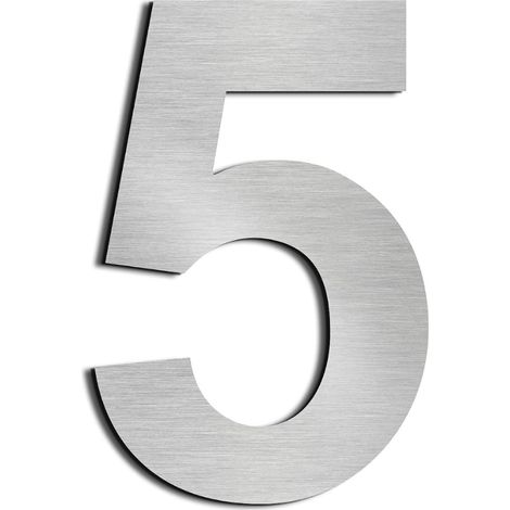 House Number Letterbox Numbers Steel Adhesive (1/5)