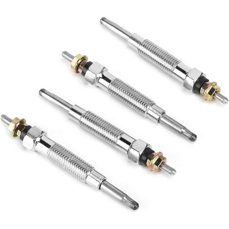 4 bougies de préchauffage GP5501 en alliage compatibles Mitsubishi Shogun Pajero 2.8 1994-2020, kit de remplacement moteur diesel, pack de 4 pièces (1/3)